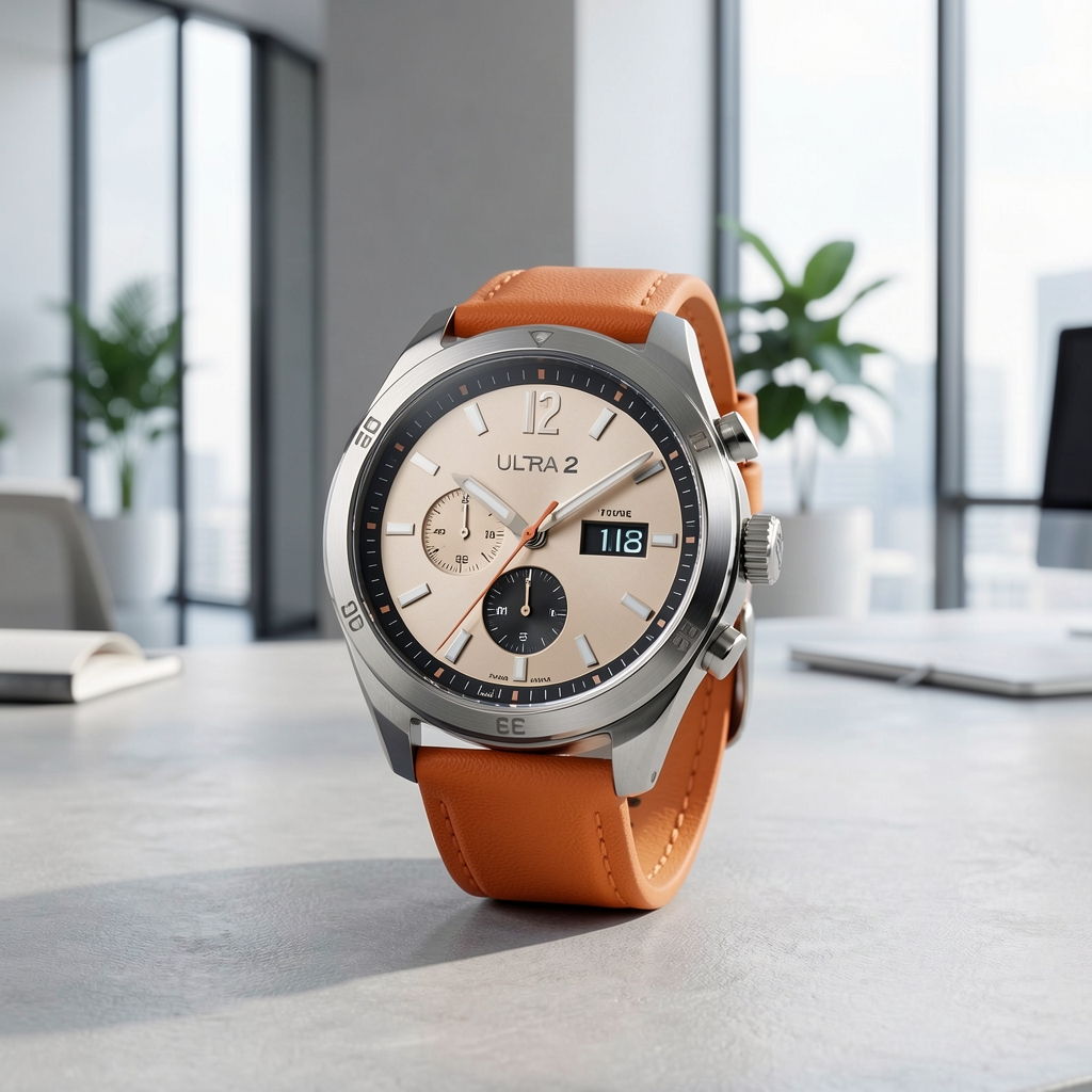 Apple Watch Ultra 2 titanijumski pametni sat sa narandžastim Alpine narukvom