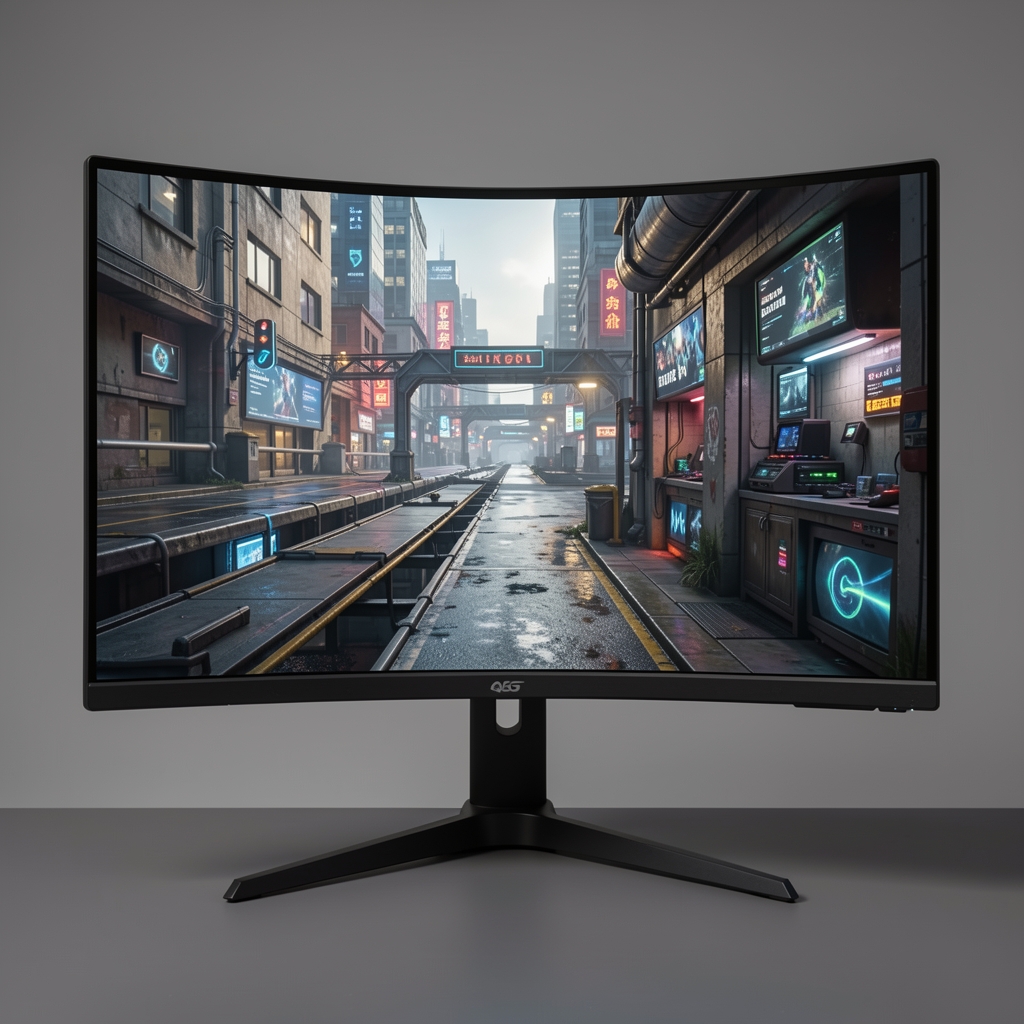 Samsung Odyssey G7 zakrivljeni gaming monitor 27 inča QHDO 240Hz u crnoj boji