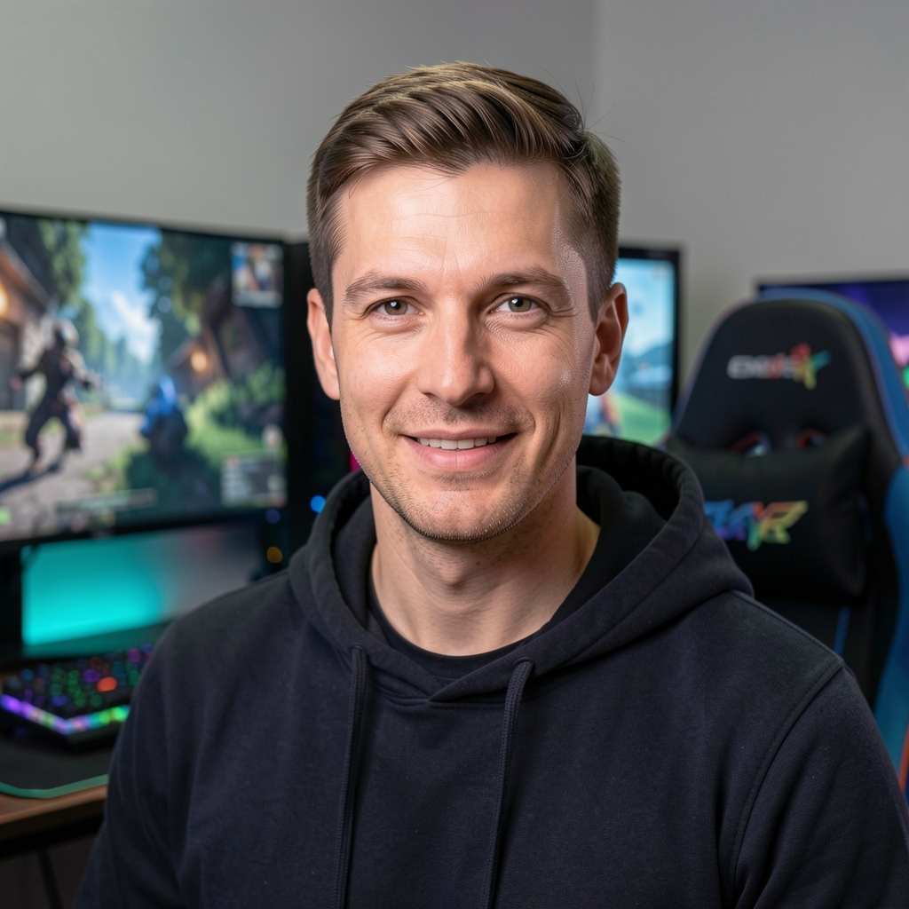Nikola Stanković — gaming i periferna oprema specijalista, muška osoba u gaming okruženju