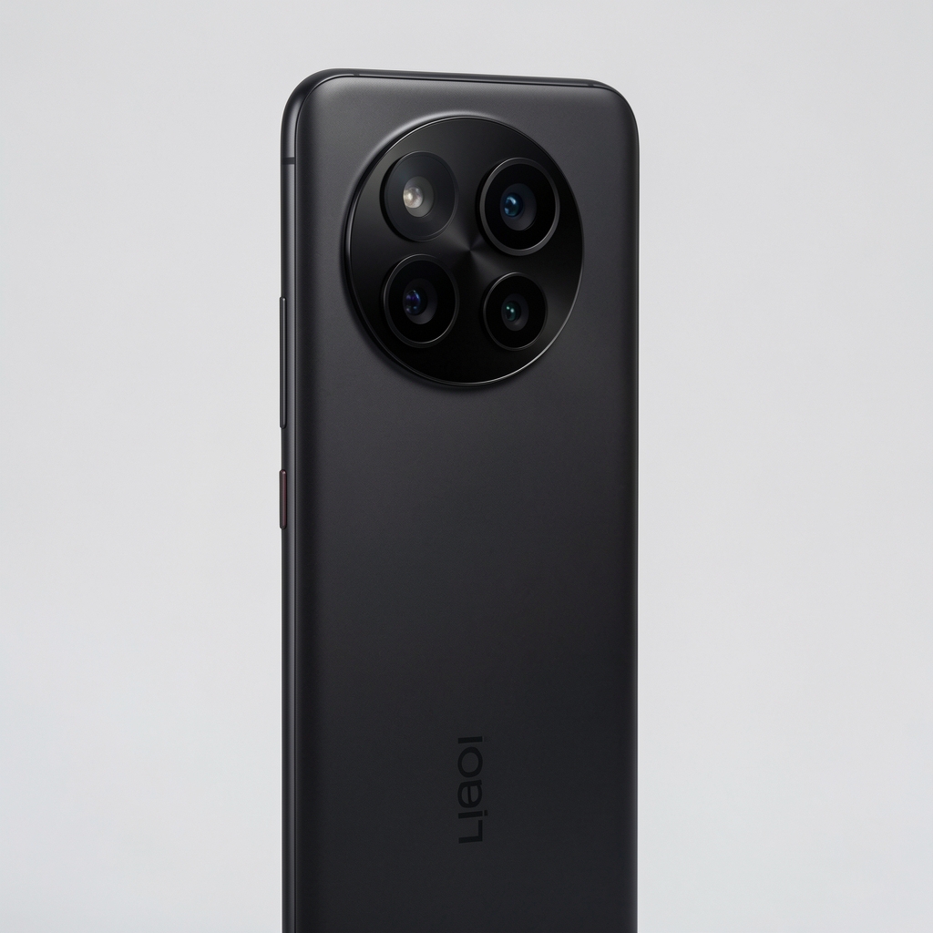 Xiaomi 14 Ultra sa Leica kamerom u crnoj boji, prikazan iz zadnjeg ugla sa okruglim fotoaparatskim modulom