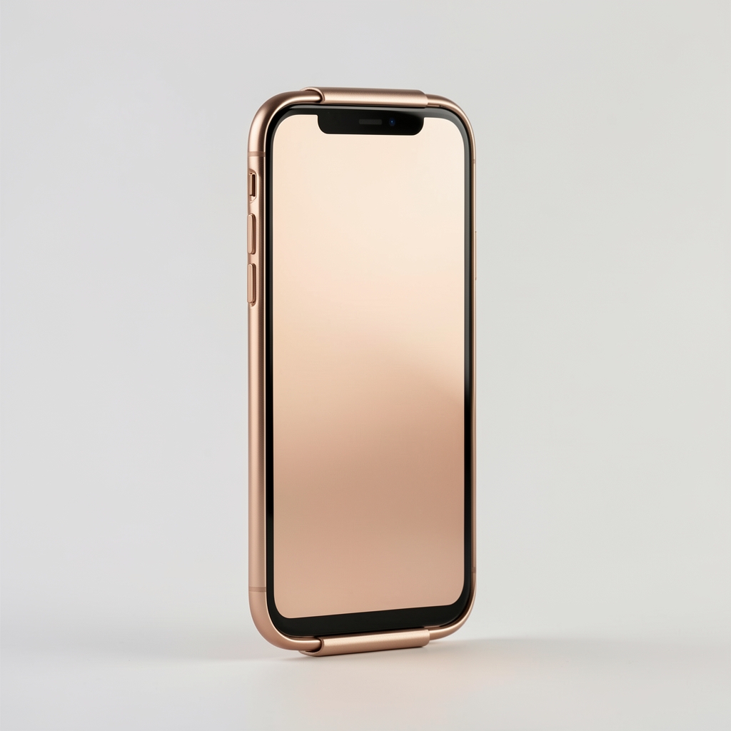 Xiaomi Watch S3 zlatno roze gold boja sa AMOLED ekranom i metalnom narukvicom na svetloj pozadini